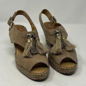 Kanna espadrille wedges suede 37